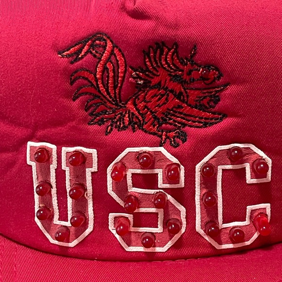Vintage University Of South Carolina‎ Gamecocks Light Up Trucker Hat - Picture 2 of 6